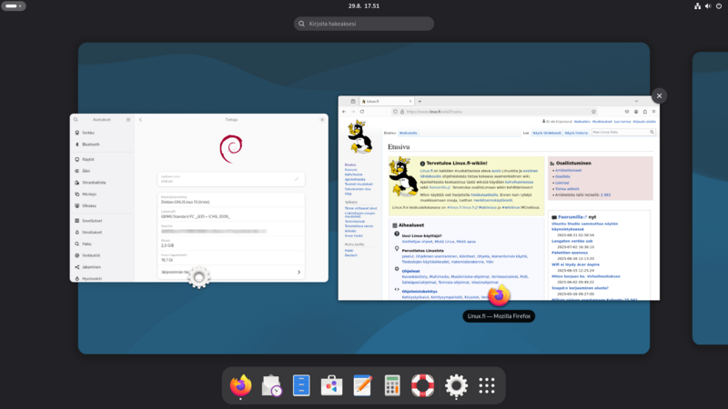 Tiedosto:Debian 13 GNOME.png