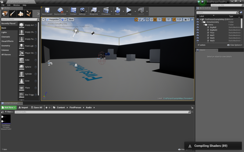 Tiedosto:UnrealEditor-Complining-Shaders.png
